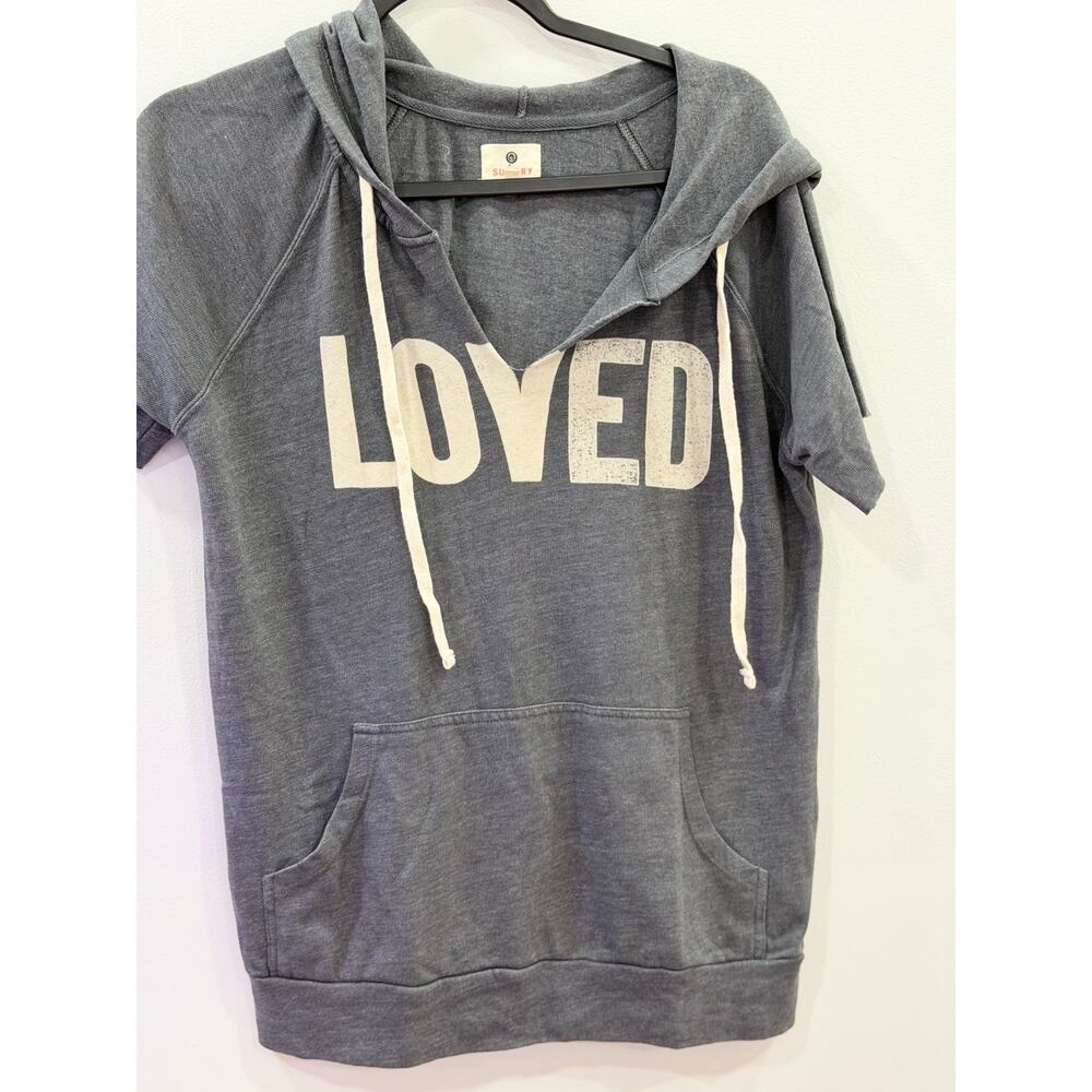 Sundry Womens Size 2 Loved Top Gray
